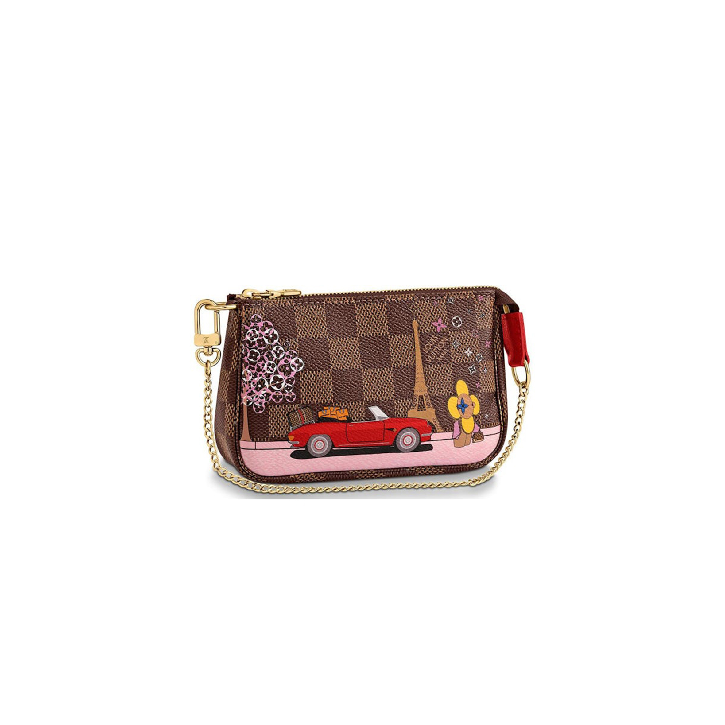 l0*is V*t0n double zip pochette m60259 (20*12.5*3cm)